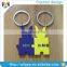 Free sample custom simple round metal keyring