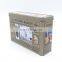 2015 new style rectangular biscuit tin containers with oem custom design