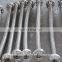201 stainless steel braided pipe 304 ss water flexible hose metal hose prices