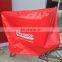 red color pvc tarpaulin cover, sewing pvc tarp cover