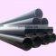 47mm Black round welded erw en 10255 galvanized steel pipe wholes