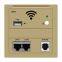 300Mbps Indoor 86 Wall Socket WiFi in Wall AP Wireless Access Point WAN LAN RJ 45 Port Repeater Router