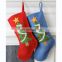 christmas felt crafts hanging big sock decoration for child