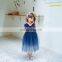 girls dresses 2020 new kids print starry sky princess dress Children's clothes wholesale