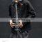 Custom Wholesale Factory High Quality 2020 New Fashion Plain Black Cotton Botton Close Mens Jean Jacket Denim Men
