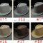 New Vogue Men Women Cotton / Linen Straw Hats Soft Fedora Panama Hats Outdoor Stingy Brim Caps over 34Colors