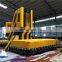 Outdoor Ultimate extreme stunt jumping sport inflatable Freedrop 2 levels platform with air mat for kids