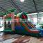 Jungle Theme Blow Up Slide Backyard Inflatable Water Slide With Pool