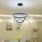 Living room chandelier simple modern atmosphere restaurant light gold round bedroom hall light creative fashion Nordic lamps