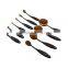 New designs toothbrush shape high quality makeup brushes custom made makeup brushes makeup brushes professional