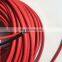 TUV 2 PfG 1169 PV1-F solar wire 6mm 2x4mm2 solar cable dual core