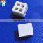 Small Alumina Ceramic wiring Terminal Block Wire connector hegiht13.5