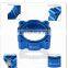 Carest Billet Aluminum Throttle Body Spacer Air Intake for 2.3 EcoBoost Ford Mustang 2.3 turbo Blue