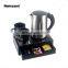 High quality SS304 hotel Electric Tea Kettle Tray Set with drawer tray