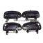 New Black Outside Silver Inside Door Handles Set 8PCS For Hyundai ACCENT 00-06