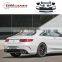 2019 S class w217 S63 coupe rear diffuser and muffler tips for w217 S63 coupe diffuser with exhaust pipes