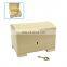 Custom creative useful empty bulk wooden Gift boxes with lock