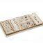 Bamboo and wood jewelry viewing pallet Ring Necklace Pendant Bracelet Earring Jewelry Display Storage box jewelry display props