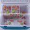 85L PU foam keep food fresh or food cold train transportation camping use plastic hard cooler box with handles