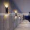Modern Outdoor Waterproof Small Waist Wall Lamp Black LED Garden Decoration Wall Lamp