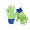 HANDLANDY Cotton back with floral printing children garden gloves for garden digging