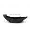 nordic luxury decor weave boat shape ceramic luxury living room chocolate dry fruit plate