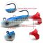 Factory Price 7g /15g  soft bait package lead fish with barbed single tail soft bait fishing lure