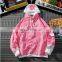 Custom Logo 100% Organic Cotton High QualityJacket Denim Windproof Down Leather Bomber Bigtall Plus Size Men Jacket