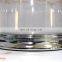 Glass Jar Silver Decor Acrylic Cookie Candy Weed Wholesale Mason Luxury Crystal Storage Bottles Jar Glass Containers With Lid