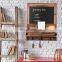 nordic style personalized wall mounted key holder box wood key storage box