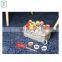 Hot sale storage and tissue wicker canvas basket