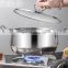 Wonderchef Trending Big Camping Pot Cooking Kitchen Ware Stainless Steel Cookware Set