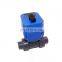 motorized actuator electric ball valve 2 way 3 way electric actuated pvc valve motorized pvc motorized valve