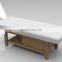 Wooden Adjustable Spa Beauty Salon Facial Treatment Table Wood Thai Massage Bed