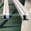 Russia Market Furniture Aluminum Profile For Sliding Wardrobe With Anodized Matt Silver Surface