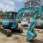 Б/у мини-погрузчик-экскаватор Kobelco SK55SR, ковшовый экскаватор Kobelco на гусеничном ходу весом 5 тонн