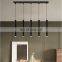 Modern Lights Track Lamp Dimmable Long Tube Spot Light Rail Ceiling Pendant Lamp For Home Store
