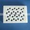 HDPE baffle guard plate conveyor piece UHMWPE support fender plate engineering plastic plate