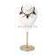 New Product Portable Jewelry White Unique Adjustable Necklace Display Bust Stand