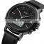 Chinese brand SKMEI 1652 new trendy genuine leather digital-quartz watches men