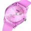 New Arrival Skmei 1760 Simple White Silica Strap Quartz Watch for Girl OEM Customized Logo Promotional Gift