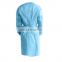 Surgical suits waterproof disposable non woven clothes pp pe Isolation gowns