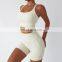 Yoga Clothing Fitness Gym Active Wear Sustainable Yoga Wear 2Pcs Set Women Yoga Sports Wear Activewear Sexy
