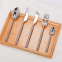 Stainless Steel Quality Product Metal Cutlery Sets Kitchen Flatware Dish Utensils Premium Knife Fork Spoon