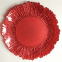 Sun Flower Designed Silver Rimmed Under Plate Tray Clear Colored Glass Charger Plate For Wedding Event Table Decoration