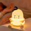 Kawaii Little chubby Night Light Lamp nursery night light Cartoon silicone Night light for Kids Bedside Bedroom Decora