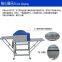Custom hat press with sweatband machine; small adhesive machine; tube strip machine.