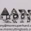 Brazed PCBN Inserts, Soldering PCBN Inserts