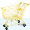 steel retail Asian Metal Supermarket goods hand Trolley