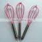 In Stock Hot-selling Cheap Kitchen Egg Whisks 6inch Hand Egg Beater Mixing Silicone Egg Whisk Manual Egg Beater 47G